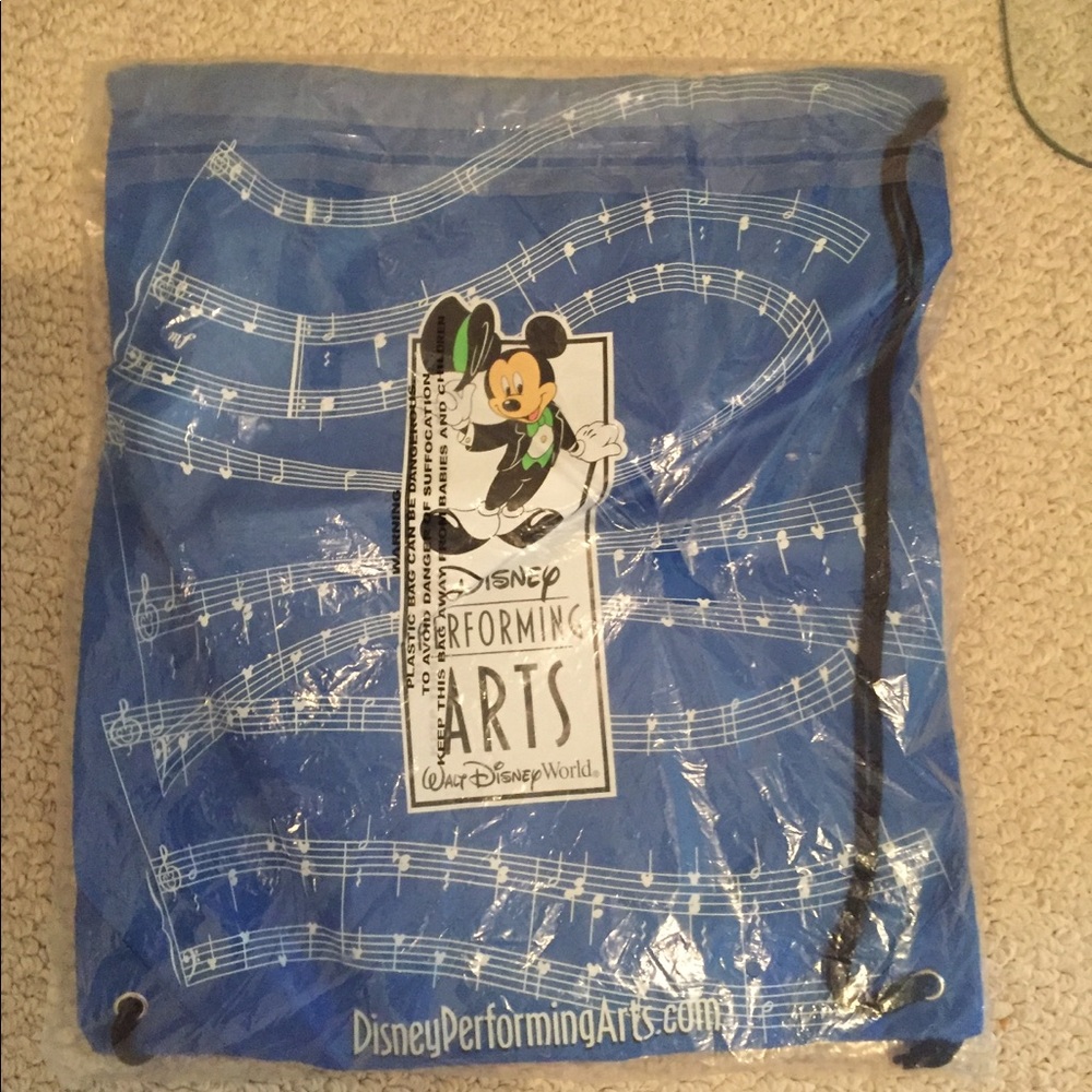 New Disney Performing Arts Backpack Blue